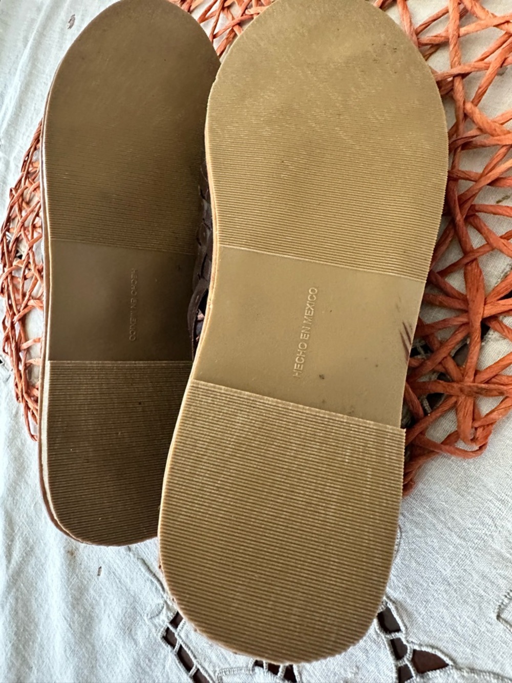 Craft Dark Brown Mexican artesanías mules - Picture 3 of 6